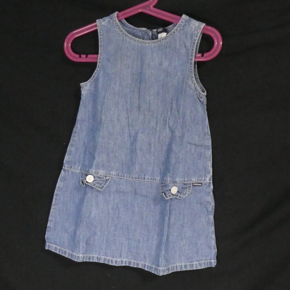 Y2K | BABY GAP - Toddler | 3 years | Casual Sleeveless Denim Dress